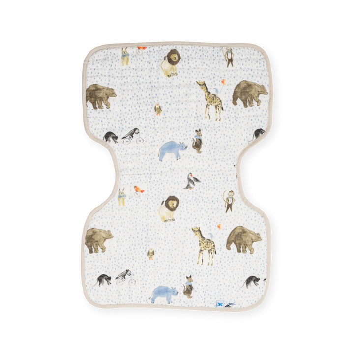 Little Unicorn Cotton Muslin Burp Cloth (Party Animals)