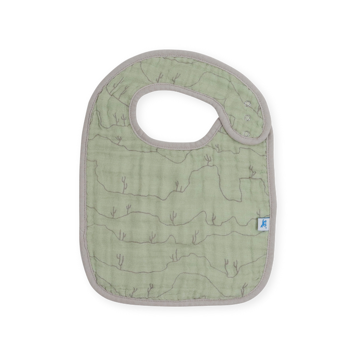 Little Unicorn Cotton Muslin Classic Bib Set (Adobe Checker)