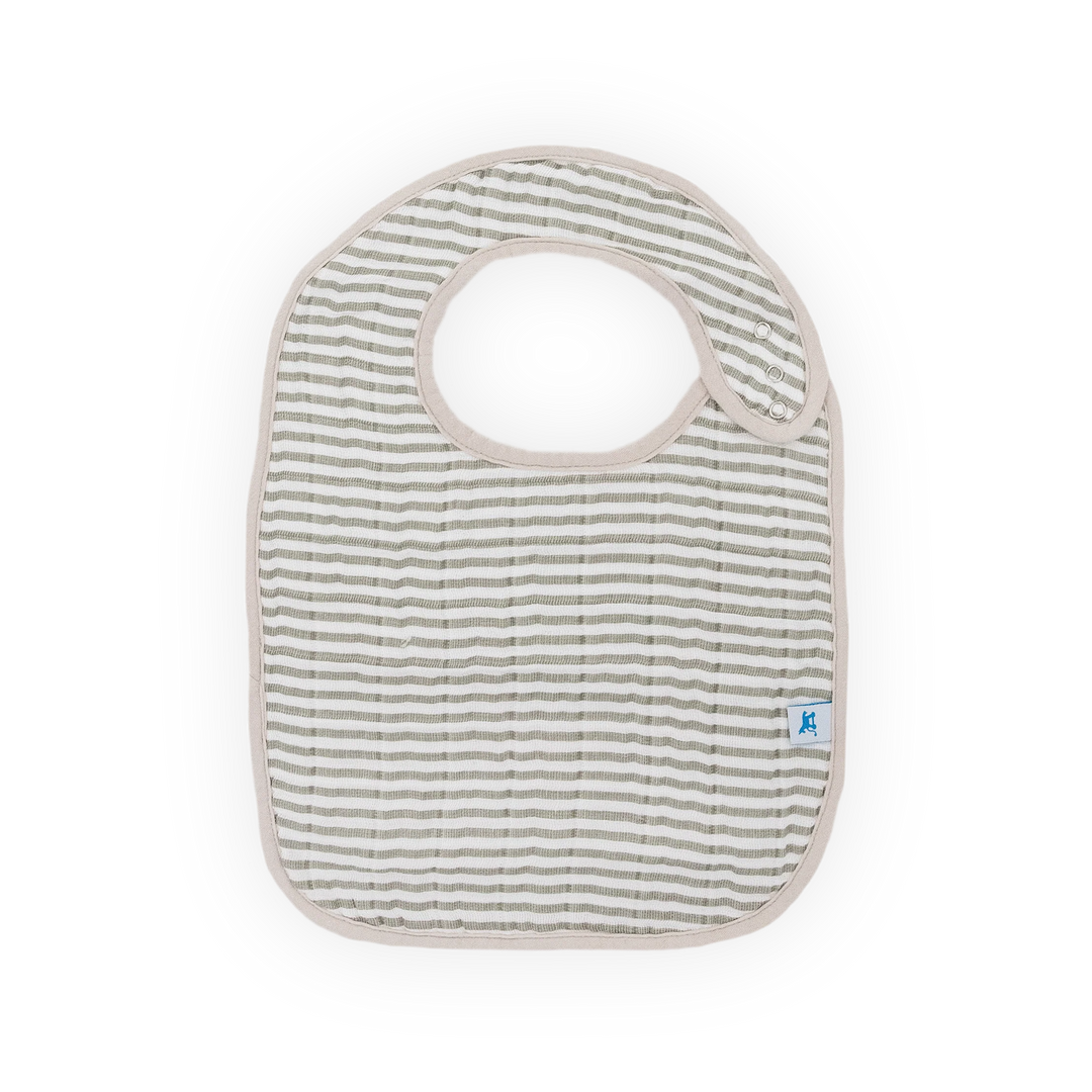 Little Unicorn Cotton Muslin Classic Bib Set (Forest Friends 2)