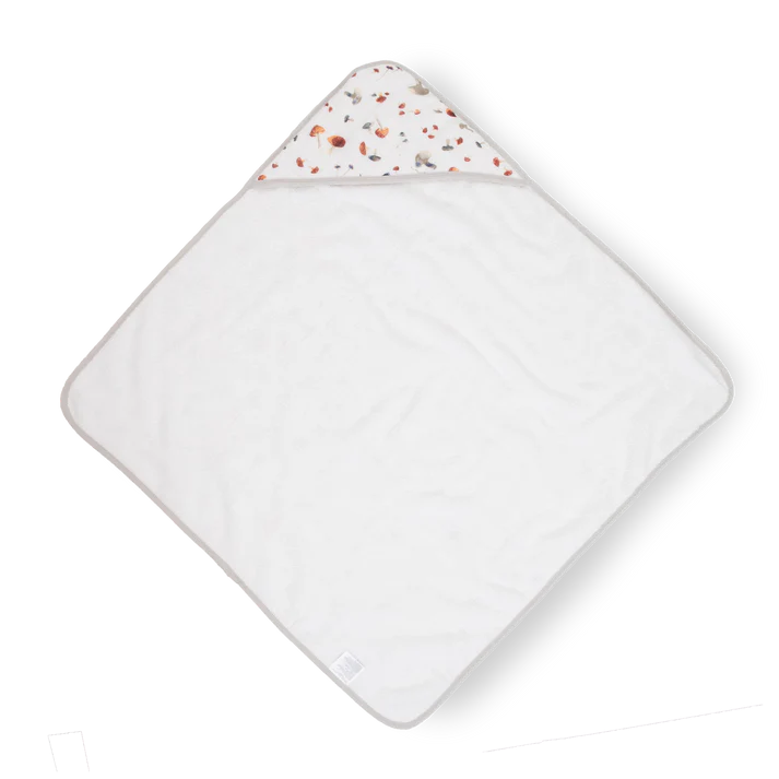 Little Unicorn Infant Hooded Towel (Mushrooms)