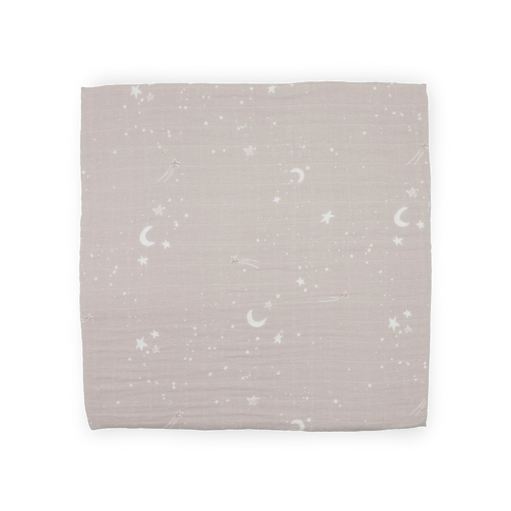 Little Unicorn Organic Cotton Muslin Swaddle Blanket (Moon Dust)