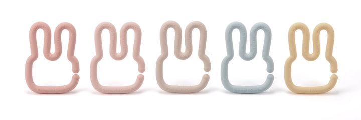 LouLou LOLLIPOP Toy Links (Bunny Pink)