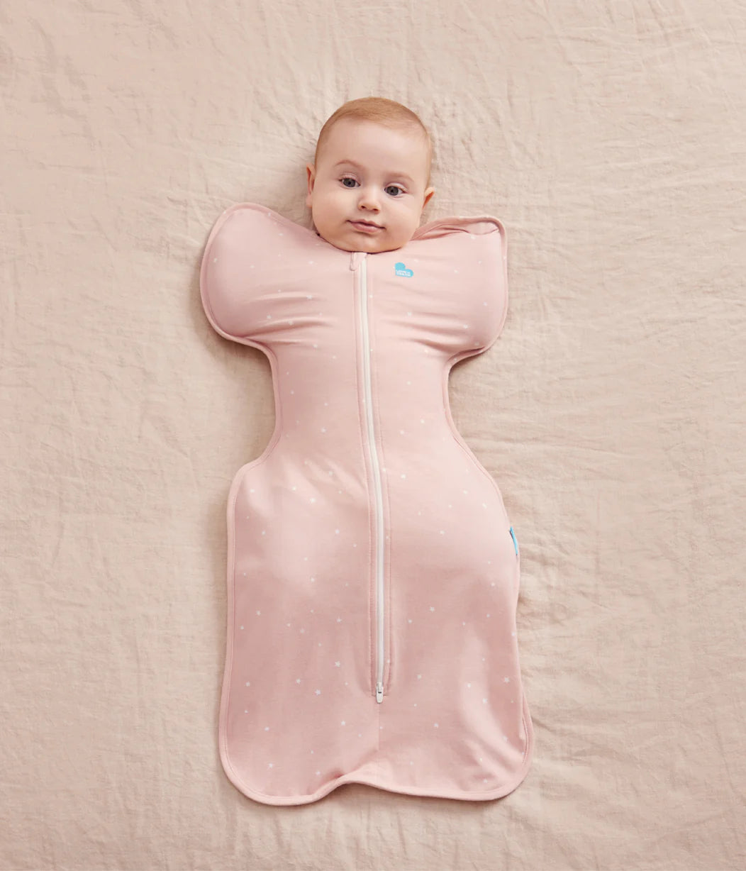 Love To Dream Swaddle Up Original 1 TOG (Powder Pink Twinkle)