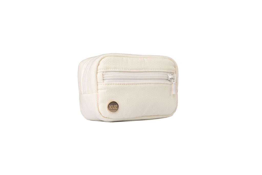 Mabé Monarch Accessory Bag (Natural Ivory)