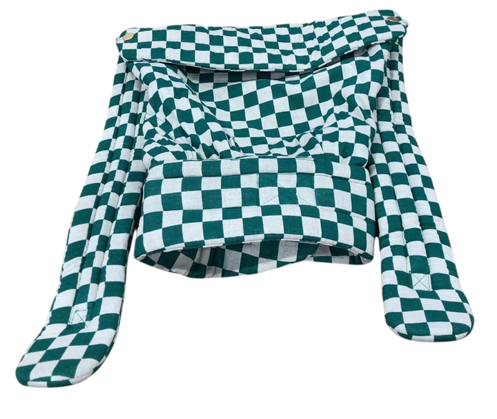 Mabé Monarch Carrier (Evergreen Check)