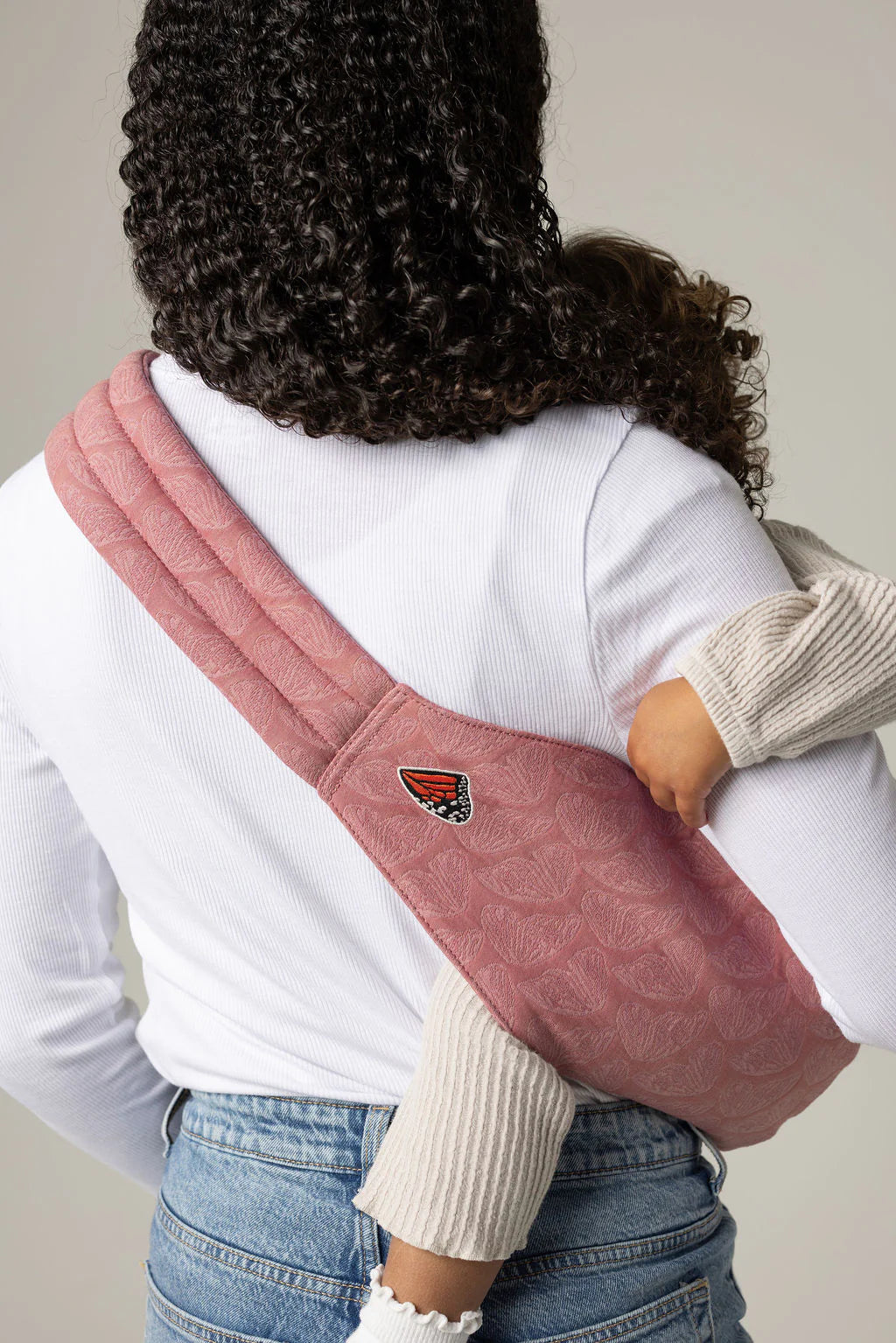 Mabé Monarch Toddler Sling (Mauve Wings)