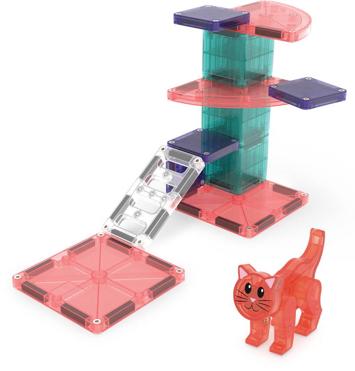 Magna-TiIes 13-Piece Construction Set (Cat Tree)