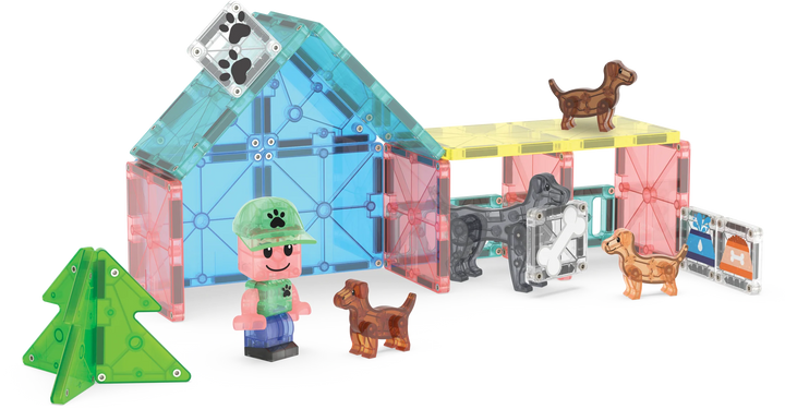 Magna-TiIes 27-Piece Construction Set (Puppy Park)