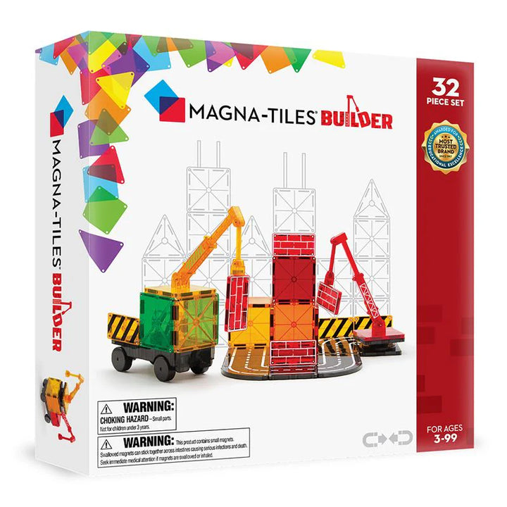 Magna-Tiles 32-Piece Construction Set (Builder)