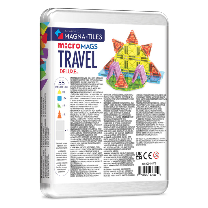 Magna-TiIes MicroMAGS 55-Piece Travel Construction Set (Deluxe)