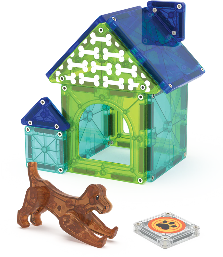 Magna-TiIes 13-Piece Construction Set (Dog House)