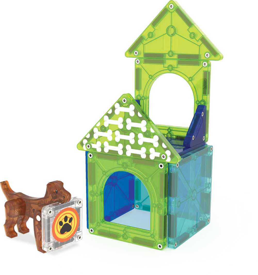 Magna-TiIes 13-Piece Construction Set (Dog House)