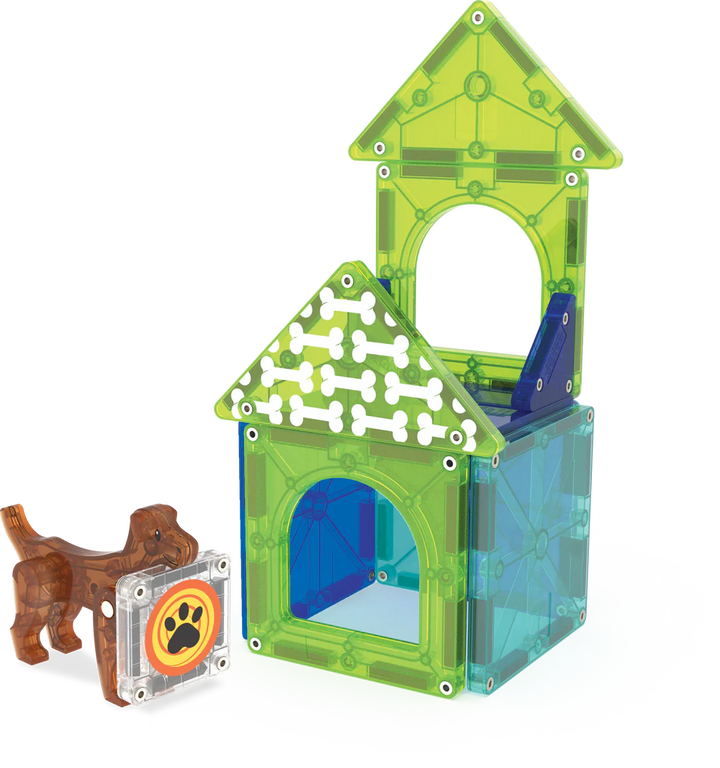 Magna-TiIes 13-Piece Construction Set (Dog House)