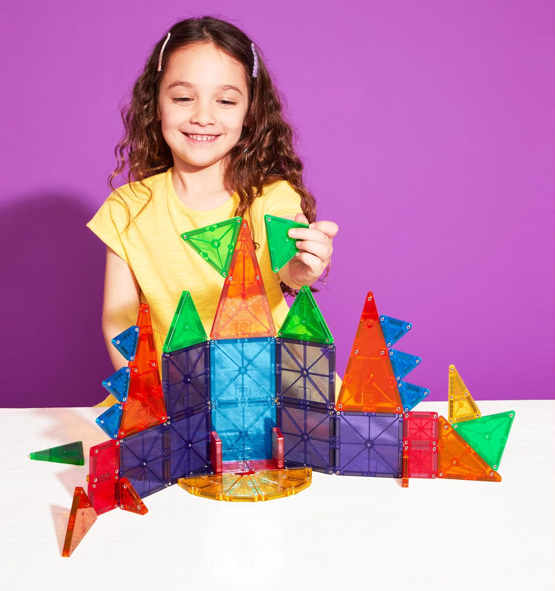 Magna-Tiles &amp; MicroMAGS 46-Piece Combo Set
