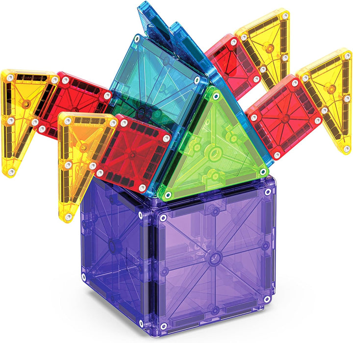 Magna-Tiles &amp; MicroMAGS 46-Piece Combo Set
