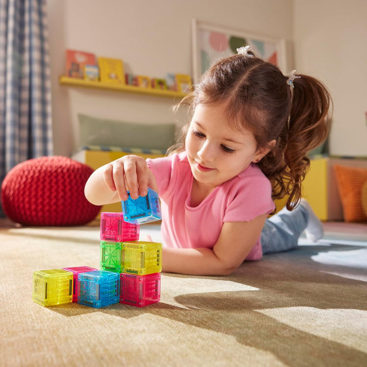 Magna-Tiles MicroMAGS 9-Piece Construction Set (Cubes)