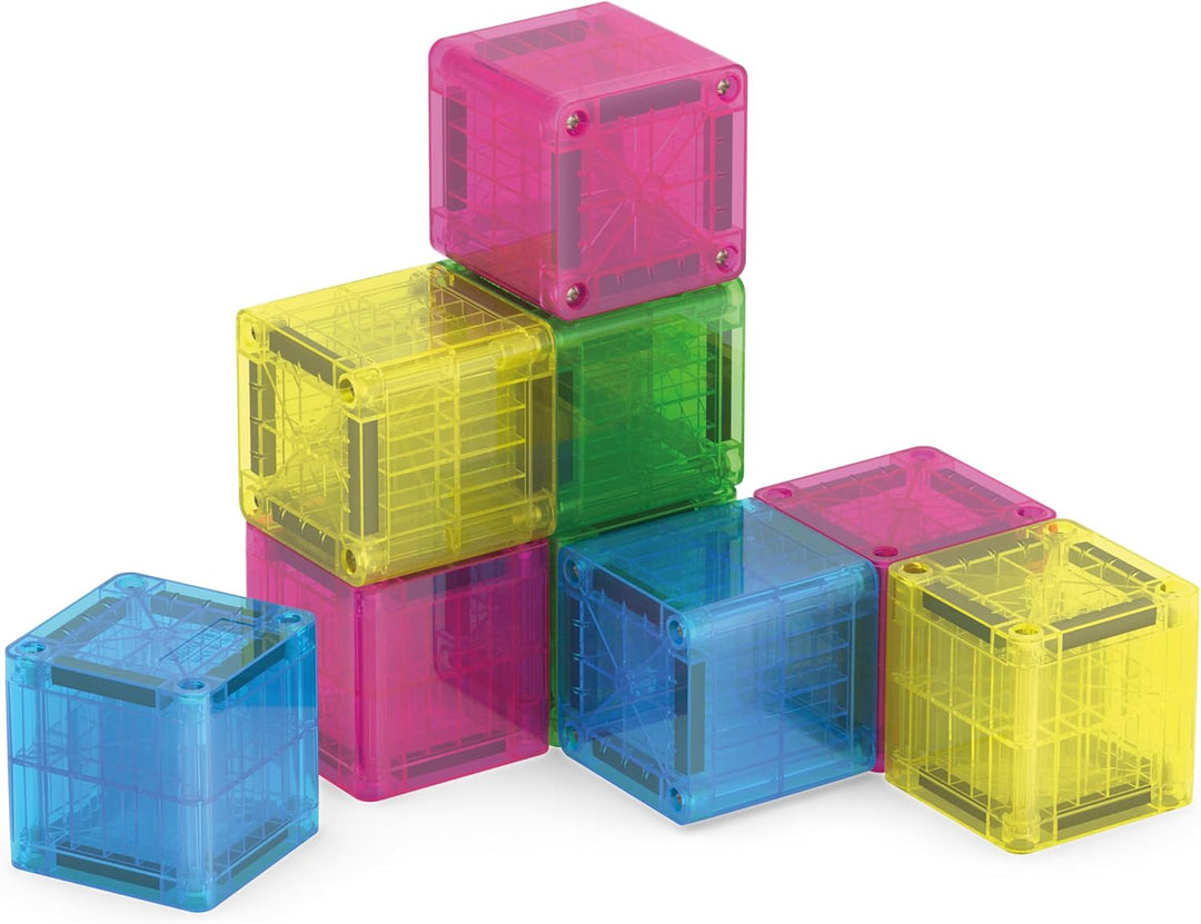 Magna-Tiles MicroMAGS 9-Piece Construction Set (Cubes)