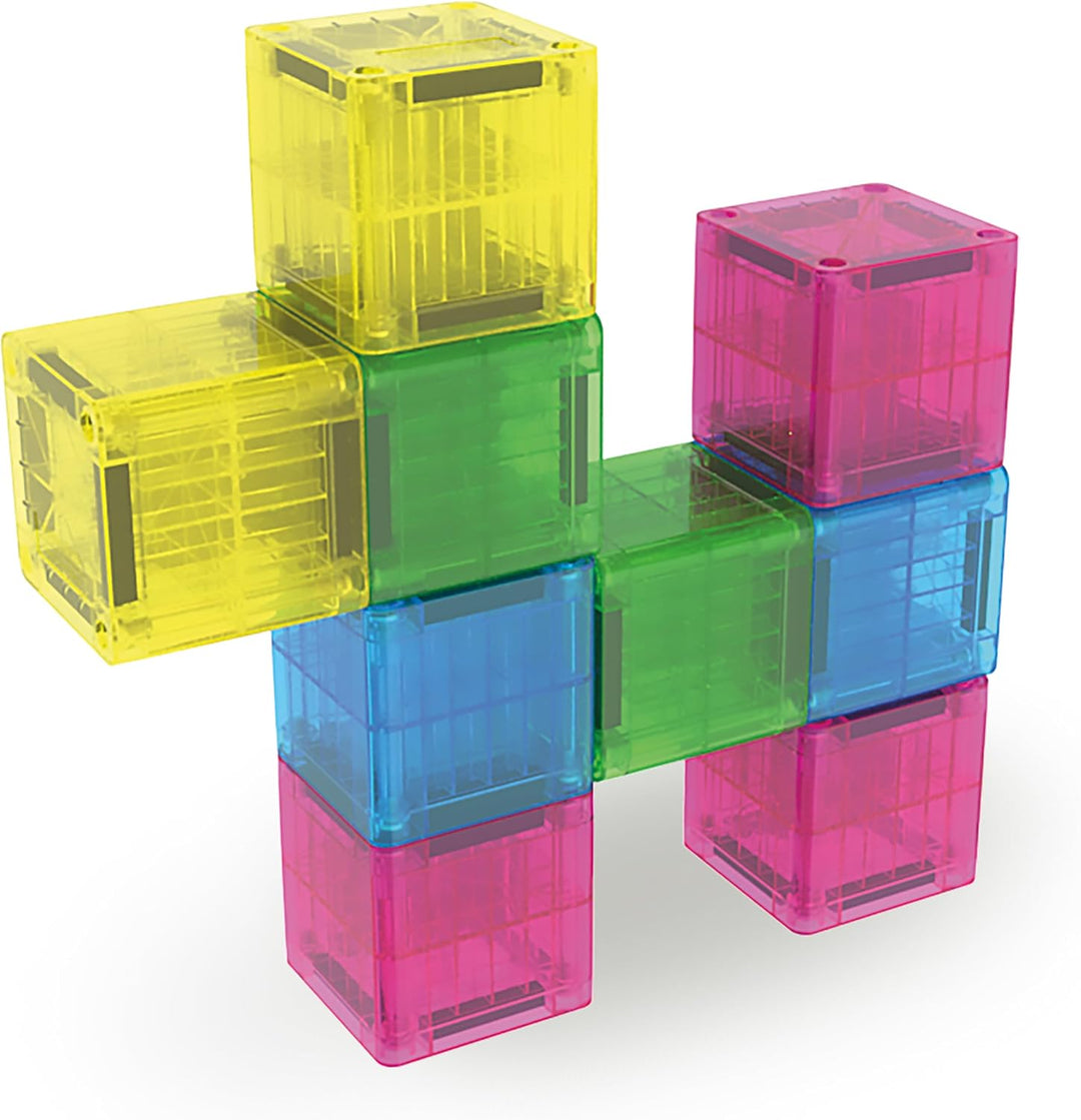 Magna-Tiles MicroMAGS 9-Piece Construction Set (Cubes)