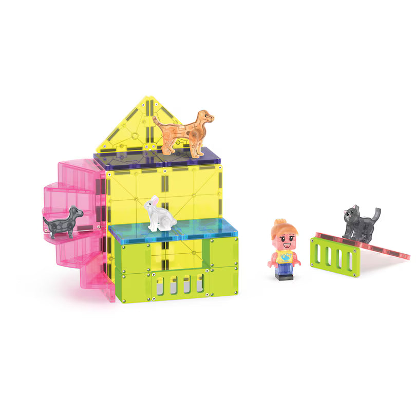 Magna-TiIes 50-Piece Construction Set (Pet Playhouse)
