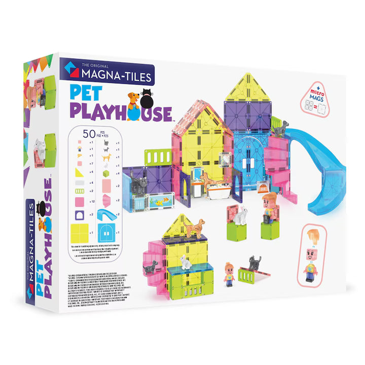 Magna-TiIes 50-Piece Construction Set (Pet Playhouse)