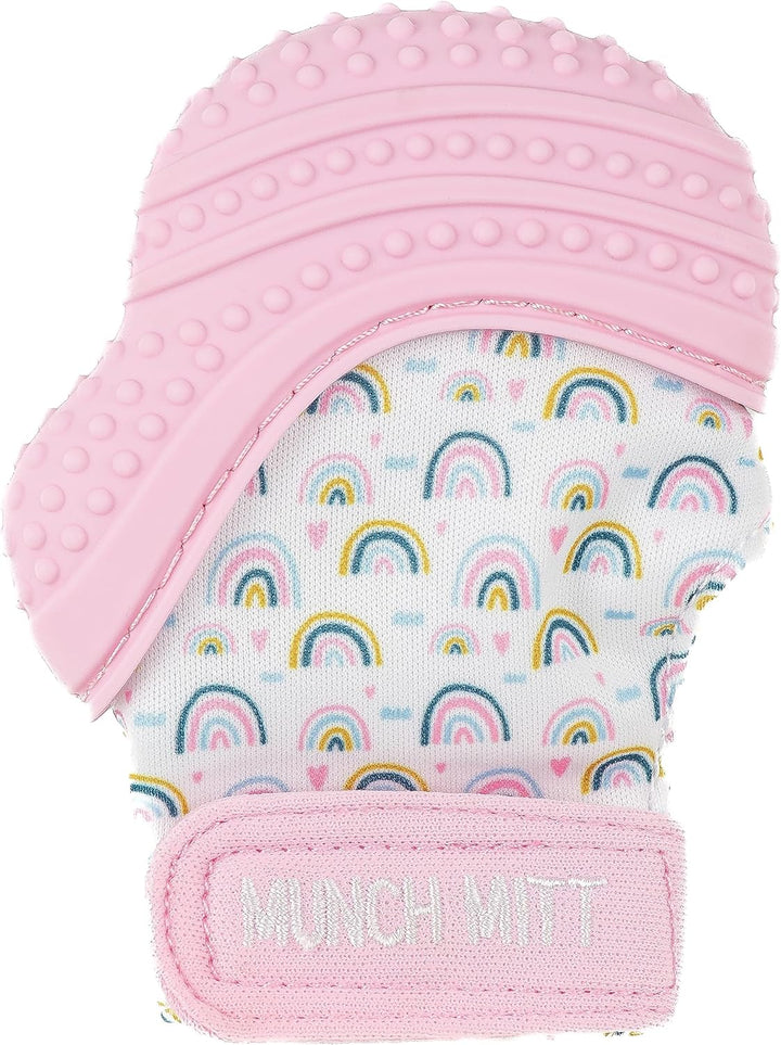 Malarkey Kids Munch Mitt (Pink Rainbow)