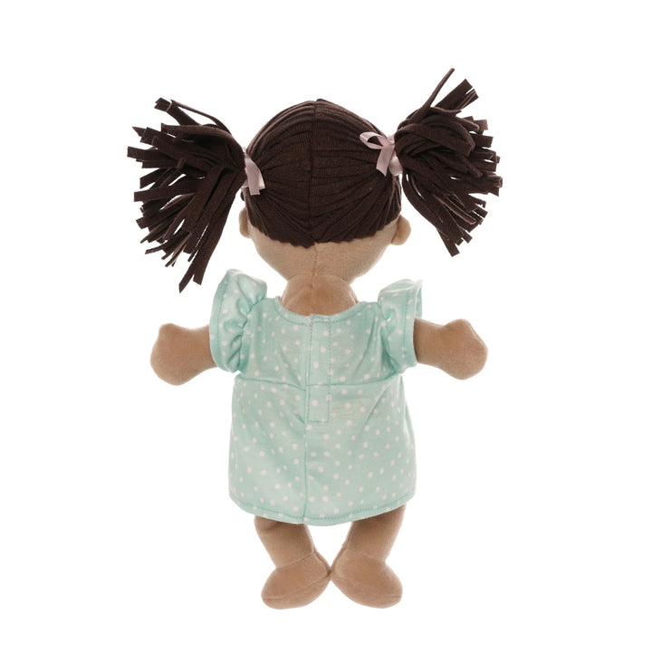 Manhattan Toy Love, Stella Doll (Beige with Brown Pigtails)