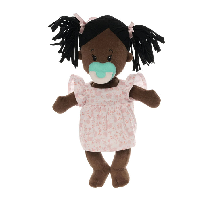 Manhattan Toy Love, Stella Doll (Brown with Black Pigtails)
