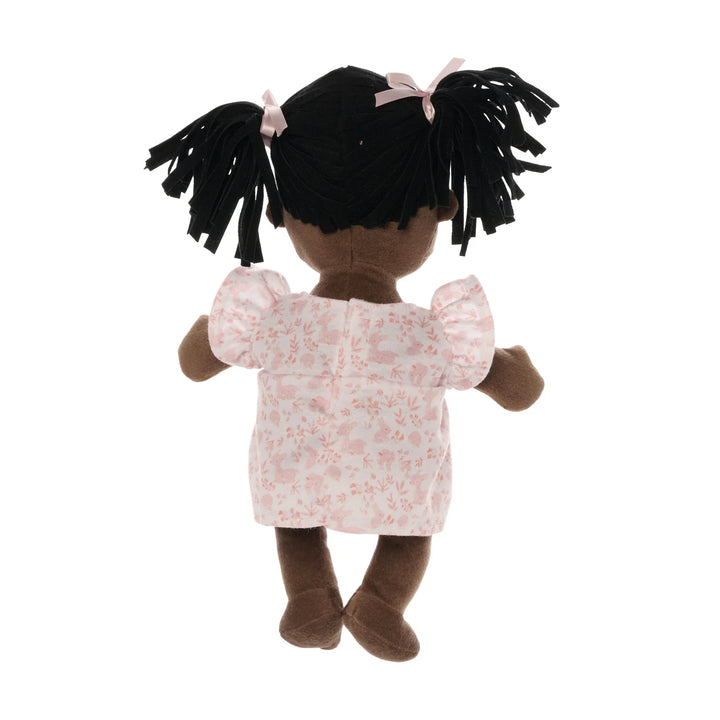 Manhattan Toy Love, Stella Doll (Brown with Black Pigtails)