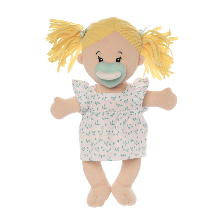 Manhattan Toy Love, Stella Doll (Peach with Blonde Pigtails)