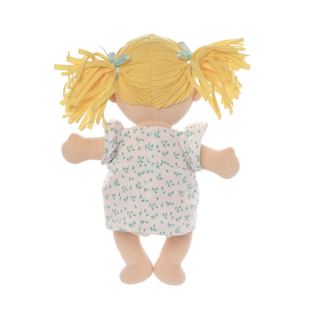 Manhattan Toy Love, Stella Doll (Peach with Blonde Pigtails)