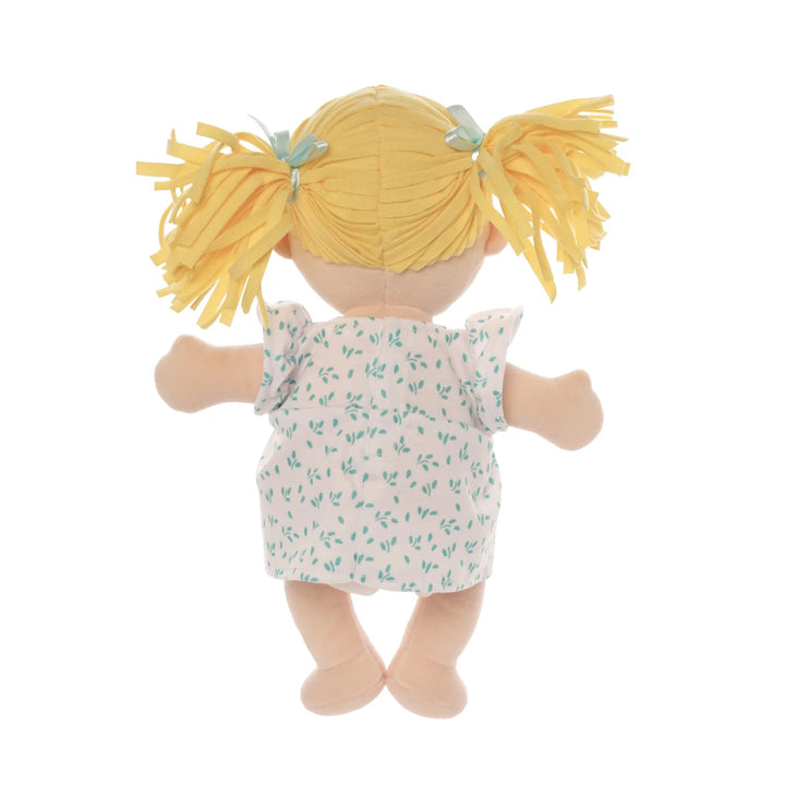 Manhattan Toy Love, Stella Doll (Peach with Blonde Pigtails)