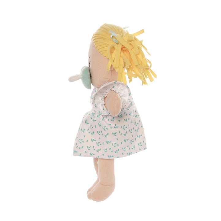 Manhattan Toy Love, Stella Doll (Peach with Blonde Pigtails)