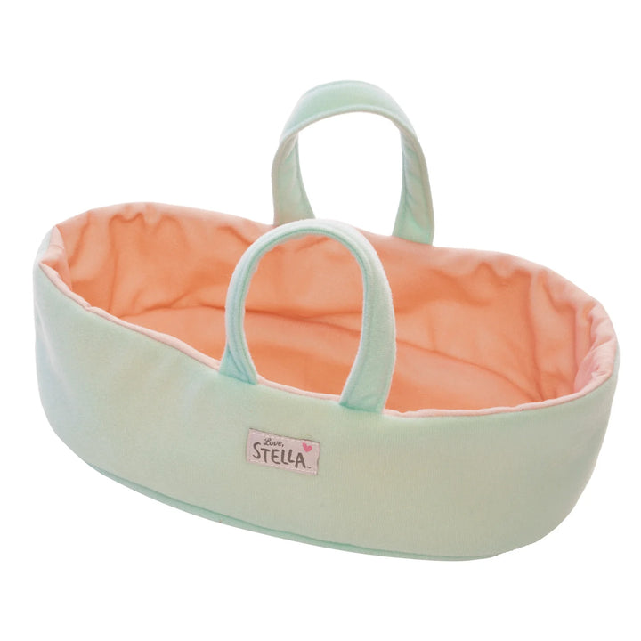 Manhattan Toy Love, Stella My First Doll & Bassinet (Peach)