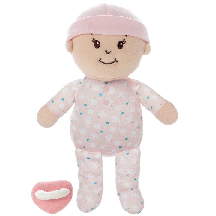 Manhattan Toy Love, Stella My First Doll & Bassinet (Peach)