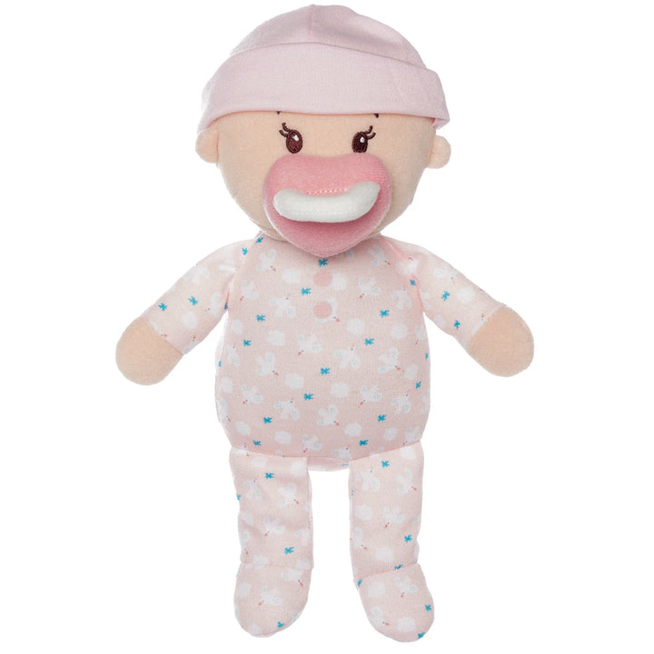 Manhattan Toy Love, Stella My First Doll & Bassinet (Peach)
