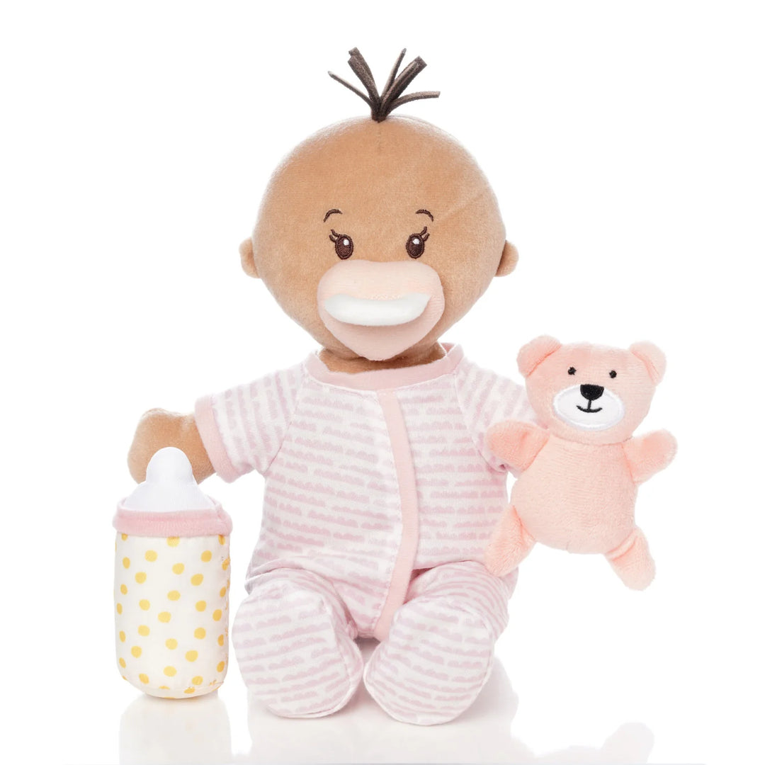 Manhattan Toy Love, Stella Sleepy Time Set (Beige Doll with Brown Tuft)