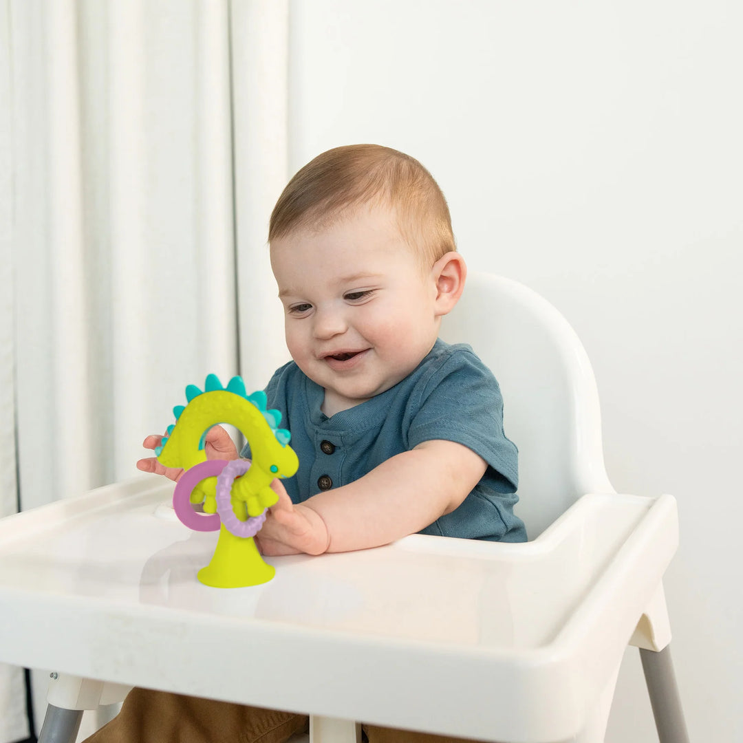 Manhattan Toy Stick-A-Saurus (Orange)