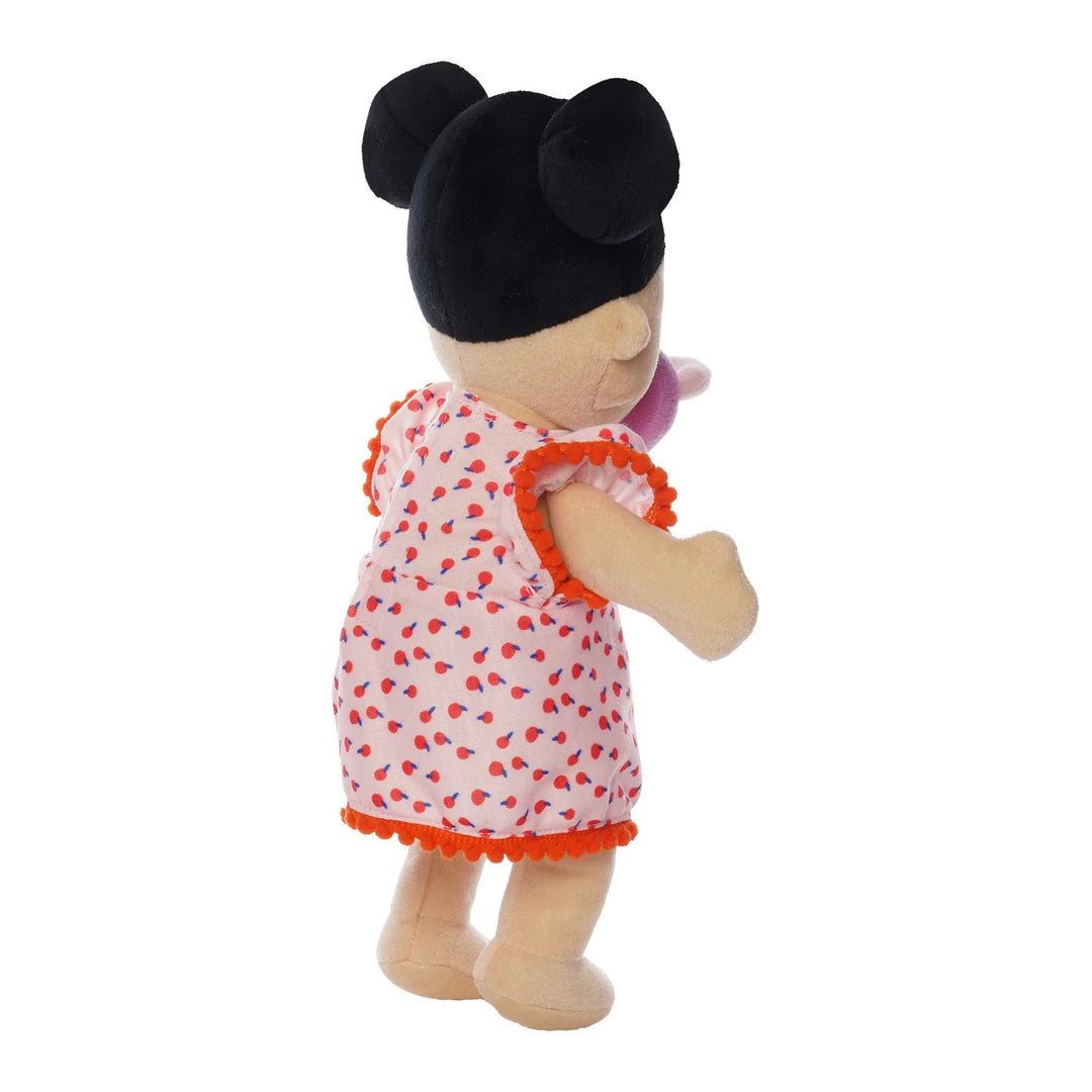 Manhattan Toy Wee Baby Stella Doll (Light Beige with Black Buns)