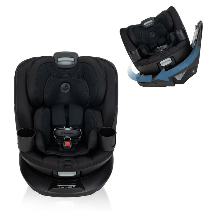 Maxi Cosi Andi 360 Rotating All-in-One Car Seat (Authentic Black)