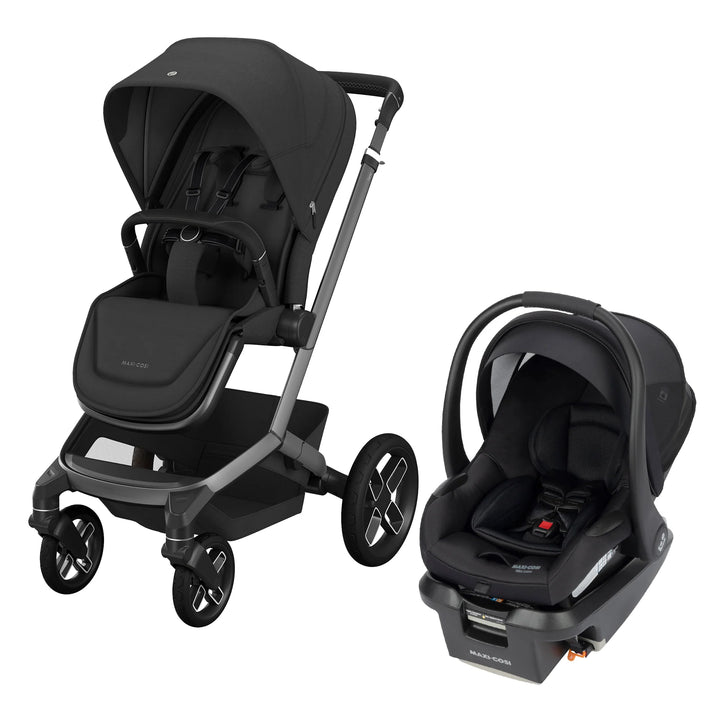 Maxi-Cosi Fame Stroller & Mico Luxe+ Travel System (Twillic Black) β Kelowna Store
