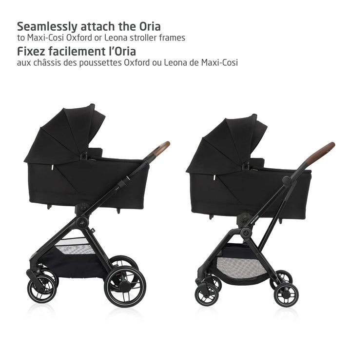 Maxi Cosi Oria2 Carrycot Bassinet (Twillic Black)
