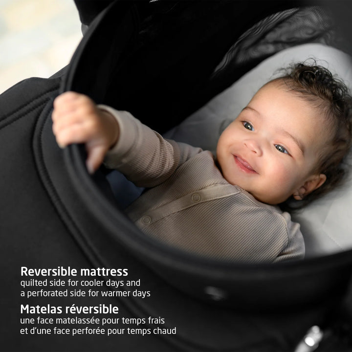 Maxi Cosi Oria2 Carrycot Bassinet (Twillic Black)
