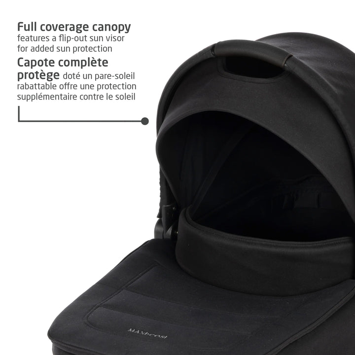 Maxi Cosi Oria2 Carrycot Bassinet (Twillic Black)