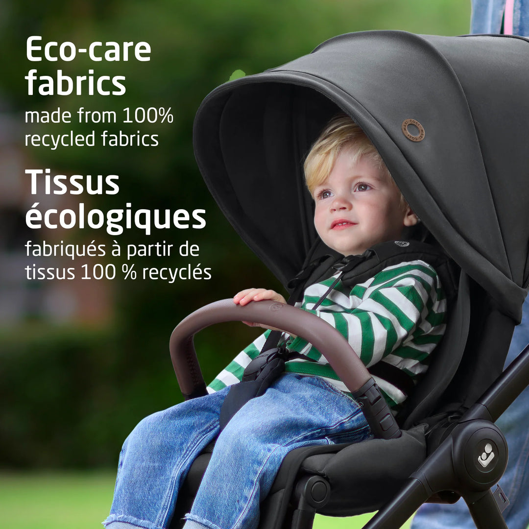 Maxi Cosi Oxford Stroller & Mico Luxe+ Travel System (Twillic Truffle)