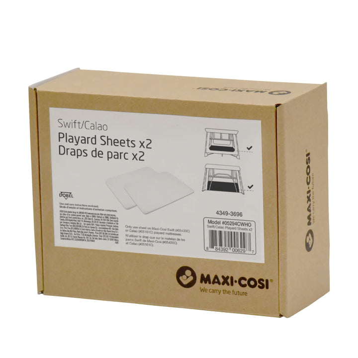 Maxi Cosi Swift/Calao Bedsheets 2 Pack (Playard Mode)