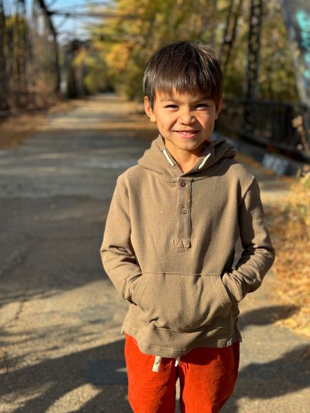 Me &amp; Henry Simon Hooded Top (Olive)