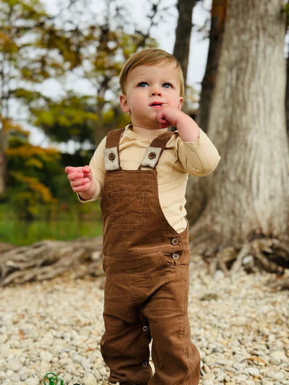 Me &amp; Henry Tellico Onesies 3-Pack (Tan/Green/Sage)