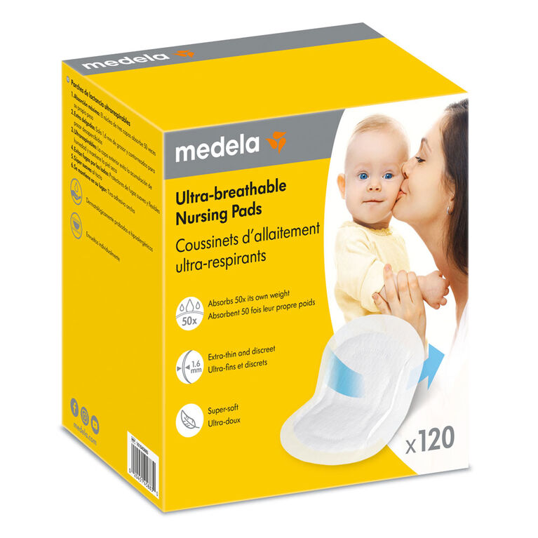 Medela Ultra-breathable Nursing Pads (120ct)