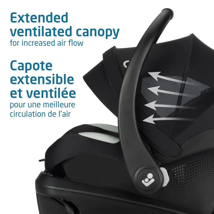 Maxi Cosi Mico Luxe+ Infant Car Seat (Designer Black)