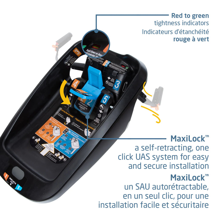 Maxi Cosi Mico Luxe+ Infant Car Seat (Designer Black)